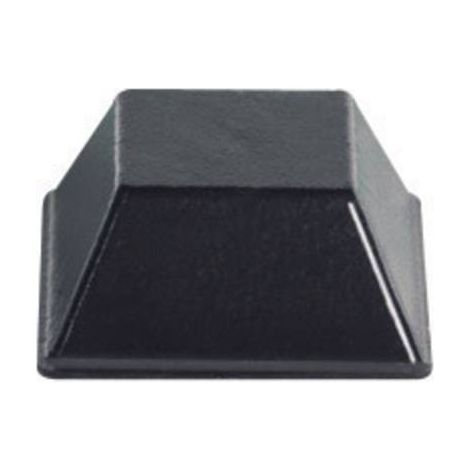 PB Fastener Piedino autoadesivo BS-03-CL-R-10 (L x A) 12.7 mm x 5.8 mm PU Trasparente Contenuto 10 pz.