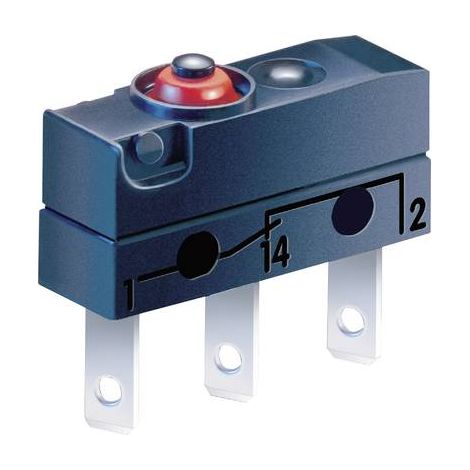 ZF DC2C-L1AA Microrupteur DC2C-L1AA 250 V/AC 10 A 1 x On/(On) à rappel 1 pc(s) (1/2)