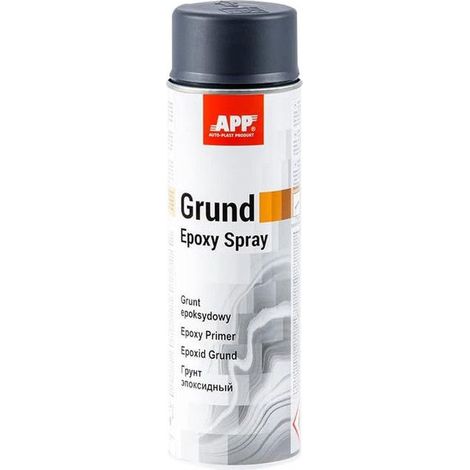 Apprêt - Primaire - Epoxy - Gris foncé - Antirouille - Pour métal, alu, acier - Grund - APP