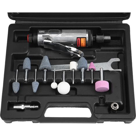 Ponceuse pneumatique pour métaux, machine de polissage, meuleuse, outil pneumatique de meulage, ensemble d'outils