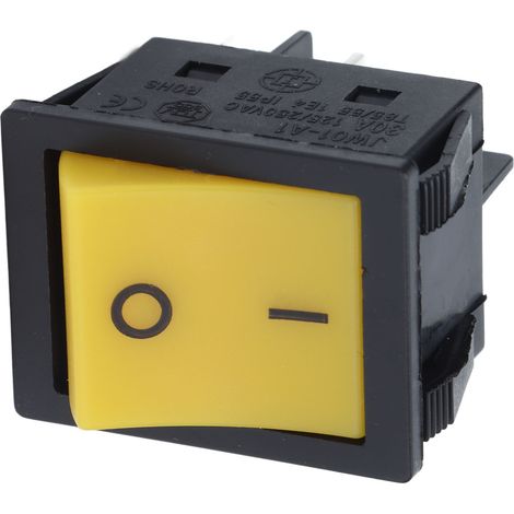 Interrupteur compact 4 broches pour équipements électriques, robuste et durable 125-250V AC (1/5)