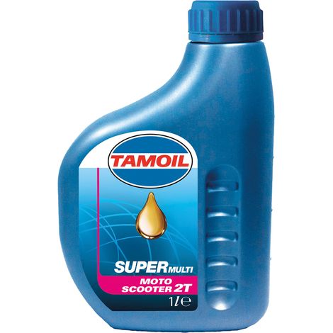OLIO MOTORE PER MOTO 'TAMOIL SUPERMULTI 2T' 2 tempi - lt. 1- 12 pezzi  - TAMOIL