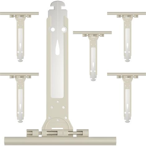 Attache Souple Volet Roulant en Acier et Nylon,155mm Ressort de Suspension Universel pour Fixation de Lame Volet Roulant Électrique/Manuel/Solaire,Accroche Tablier (1/5)