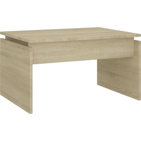 Maison Exclusive - Couchtisch Sonoma-Eiche 68x50x38 cm Holzwerkst