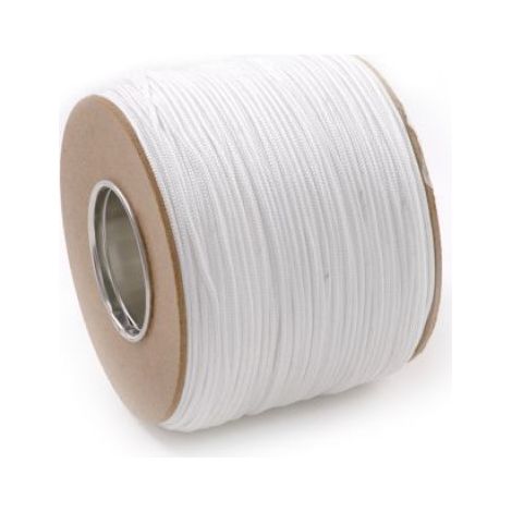 Corde Polyamide - FI 3.5 mm - 200 m - Tressée 16 Brins - Faible Élasticité - Pour Utilisation Industrielle et Domestique
