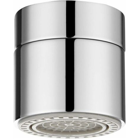 Mousseur Robinet en Laiton économiseur d'Eau 2 Modes Aérateur de Robinet Femelle 22mm de Cuisine Chrome (1/5)