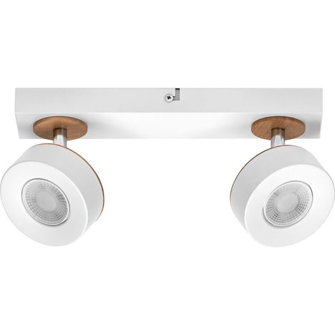 OSRAM DECOR SPOT PLUTO, 9,6W, 615lm, blanc, spot, têtes réglables, utilisation polyvalente, spot d’intérieur, ton blanc chaud, finition supérieure, montage facile (1/5)