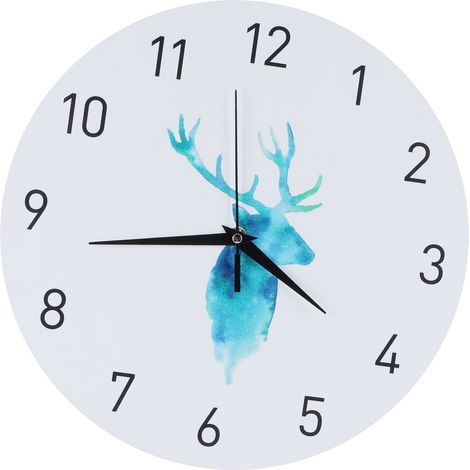 Horloge Murale Rétro 29CM Style Européen Silencieuse pour Salon et Chambre Décor (1/5)