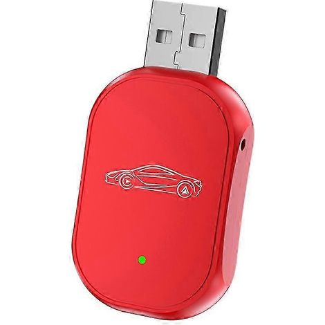 Adaptateur sans fil CarPlay Android Auto 2 en 1 Bluetooth + Wi-Fi, dongle USB, boîtier intelligent Plug & Play, convertit W QAQ (1/5)