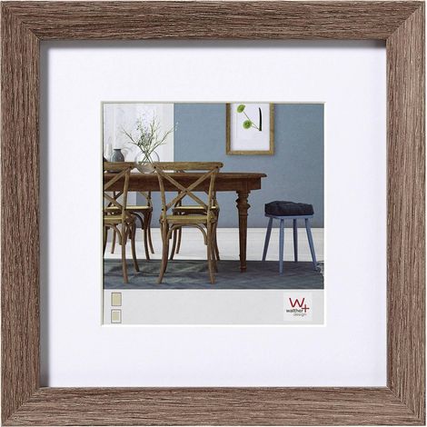 Walther Design Fiorito cornice per foto in legno nera 40x40 cm