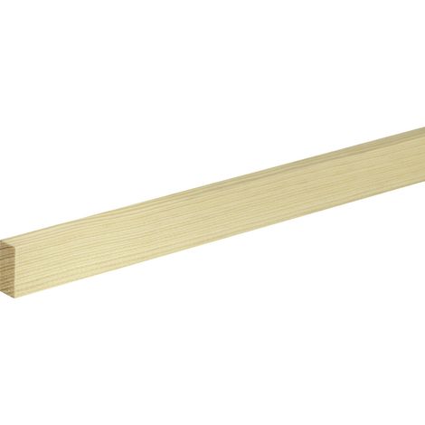 FN Neuhofer Flachleiste 100 cm 29 x 13 mm Fichte/Kiefer Leisten (1/2)