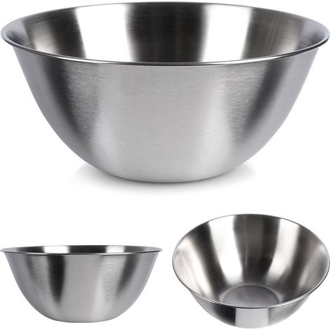 Bol de cuisine, métal, acier, argent, 18,5 cm, 1,2 L, VILDE 259638 (1/5)