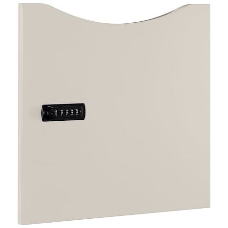 Lot de 2 portes Locker - gris perle - Maxiburo (1/4)