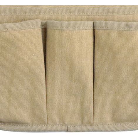 Stuhlaufbewahrungstasche, Hängeorganizer fürs Bett, Stuhlaufbewahrungstasche, Krankenhausbett, Camping-Canvas, Khaki-Farbe (1/5)