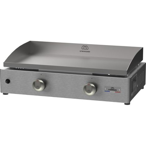 La Plancha Inox à gaz 260 Le Marquier