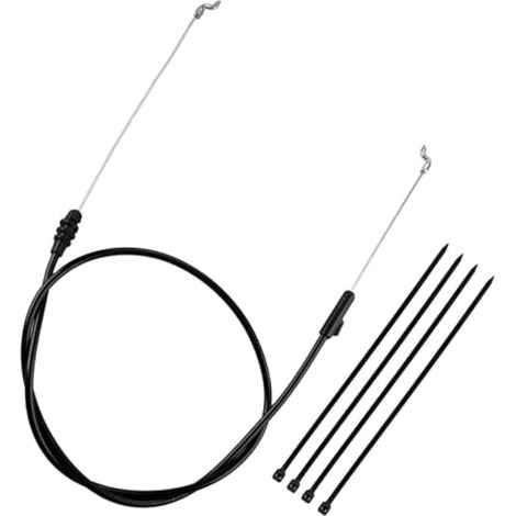 Cable de commande 946-04661A pour tondeuse à gazon MTD 746-04661 946-04661 746-04661A Troy Bilt TB110 TB280ES TB230 TB320 Craftsman Yard Machines, cable de commande de rechange de 129,5 cm (1/5)
