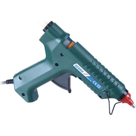 Pistola per colla Dedra ded7552 80 W riscaldamento rapido
