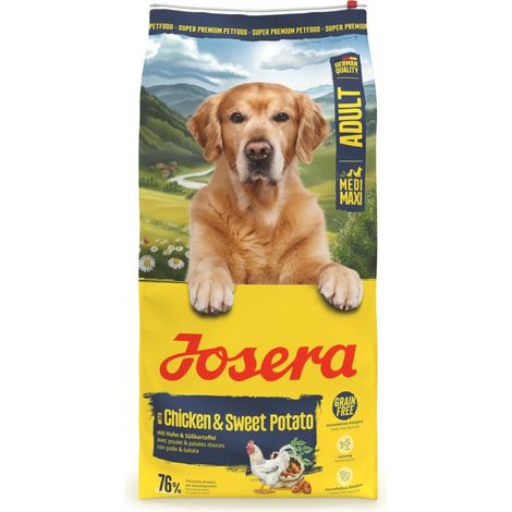 Josera Adult Chicken&SweetPotato Hähnchen-Süßkartoffel-Mischung 12,5 kg