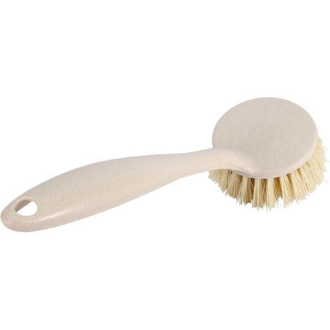 Spazzola per piatti multifunzione con manico lungo, da appendere, per la pulizia della casa e delle stoviglie in cucina.