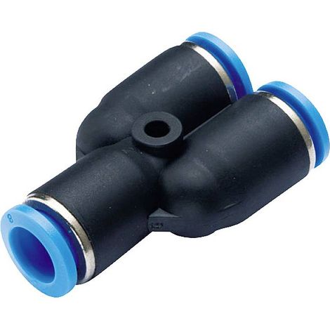TRU COMPONENTS RACCORD EN Y TC-10462660 PW6-4 Ø DE TUYAU: 6 MM, 4 MM 1 PC(S)