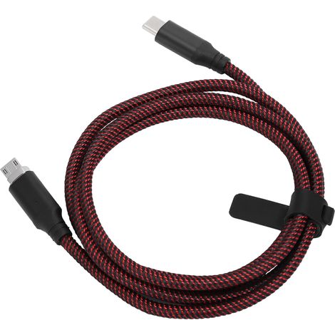 Câble de recharge magnétique 100W PD 1.2M pour Type-C, Micro USB et iPhone, transfert de données rapide (1/5)