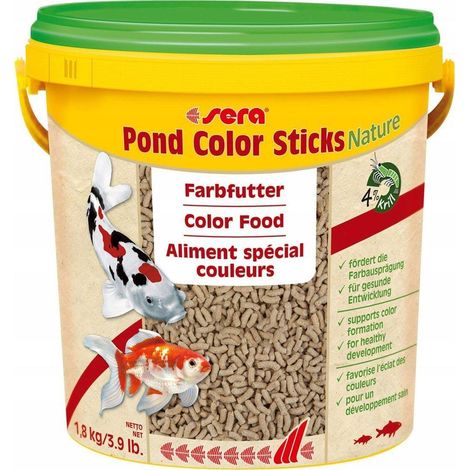 Sera Pond Palitos Alimenticios para Peces Rojos 0,4 kg