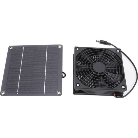 Ventilatore di scarico solare portatile da 3W per serra, pollaio o ricovero per animali domestici. (1/5)