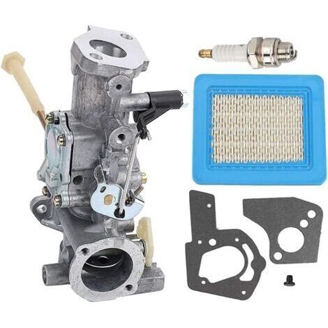 Rasenmähervergaser für Briggs & Stratton 692784, 495951, 490533, 495426, 498298, 491588S, 491588, Luftfilter mit Zündkerzendichtung