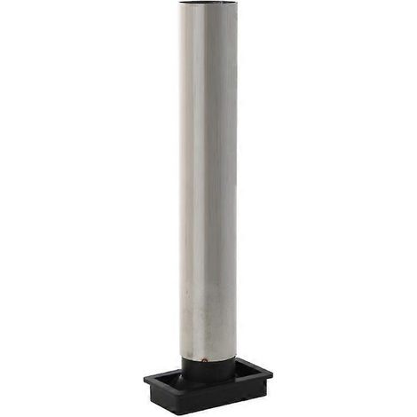 Tube de conduit d'air métallique 28mm pour ventilateur de barbecue 97x97x33mm, fumoir cuisine, extraction 17cm.