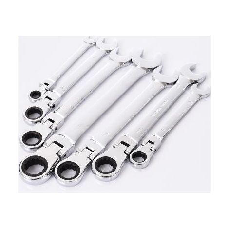 TAISHENGDA-1 paquet de clés à cliquet 14 mm à tête coulissante, automatiques, rapides, à double usage et économisant de la main-d'oeuvre (1/5)