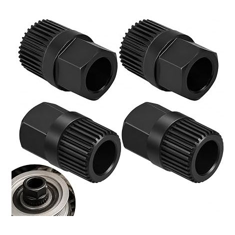 Outil de Démontage de Poulie d'Alternateur 33 Dents, Outil Extraction Poulie Moteur Voiture, Douille Réparation Alternateur Universel, Kit Acier Durable (1/5)