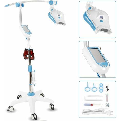 Dispositivo sbiancante per denti con schermo touch screenAcceleratore di luminositàLampada LED da 110 V4 tipi di luceUso ergonomico