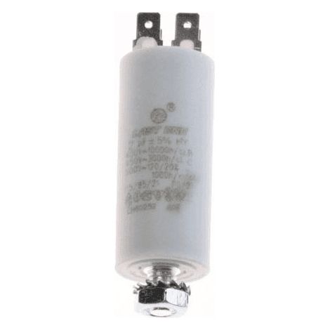 Condensateur 2μF 450V pour hotte – Démarrage radial 49mm x 25mm – Compatible Brandt, De Dietrich, Indesit – 79X0118 - 2UF-450 (1/5)