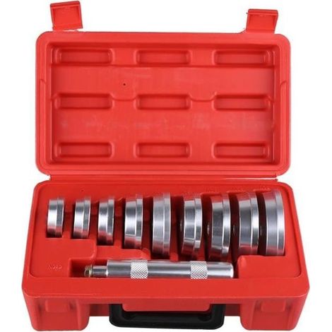 Cuque 10Pcs Extracteur de Roue Kit d\'Outils pour Roulements de Roues en Aluminium pour Voiture-CHE (1/4)