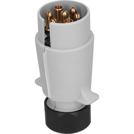 Adaptateur prise 7 broches européen étanche pour remorque, caravane et véhicule utilitaire (1/5)