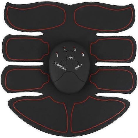 Appareil de musculation EMS intelligent pour abdominaux, bras et taille (autocollants et masseur). (1/5)