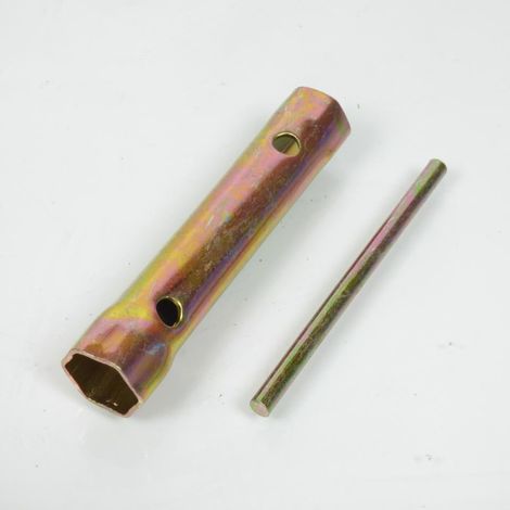 Clé à bougie de 16/18mm 110mm avec tige de force pour moto cyclo (1/3)