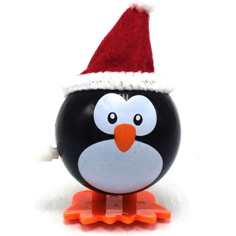 Figurine de pingouin à remonter de Noël Ornement à remonter Figur Juldekorativa figurer Figurine de pingouin à remonter de Noël (1/4)