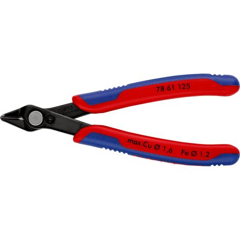 KNIPEX 78 61 125 Electronic Super Knips® con mangos multicomponentes Barnizados 125 mm