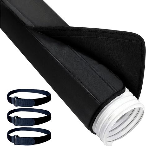 Copertura per tubo flessibile del condizionatore portatile - Accessorio per condizionatore portatile Protezione adatta a tubi flessibili di 15 cm e 13 cm di diametro