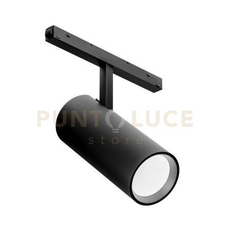 Modulo LED 30W GFA1511 per Binari 48V Nero Opaco - 3000K 2287lm - Orientabile e Magnetico - Gealuce