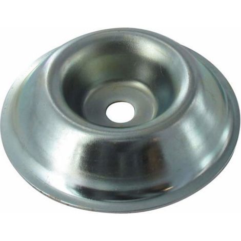 Coupelle D Appui - Acier - Trou 10 Mm - Diametre 85 Mm - Pour Support Structurel - Lot De 1