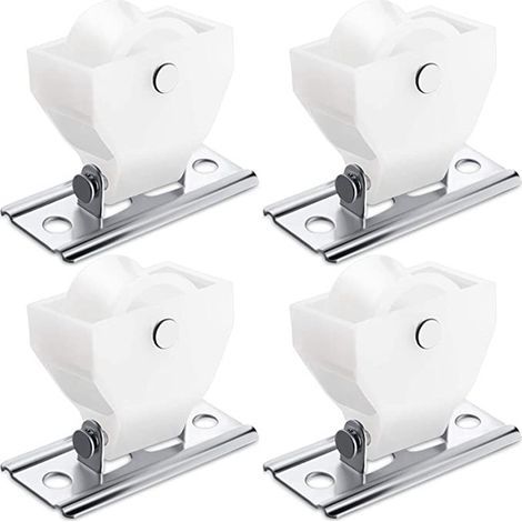 Set mit 4 Rollen für Raffrollos, Bambusrollos, Gardinenrollen, Heberollen, Gardinenrollenzubehör (1/5)