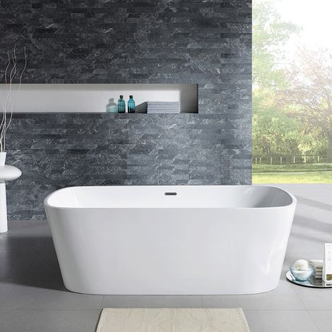 Bañera independiente Xenia  170 cm en acrílico (1/5)