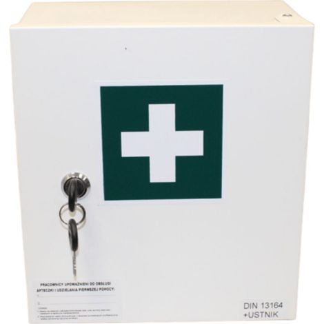 Kit di pronto soccorso industriale in metallo DO DIN 13164 AS20
