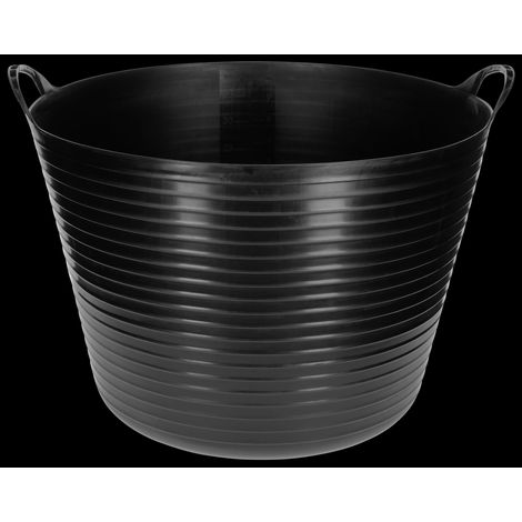 Kerbl Trog FlexBag schwarz (Fassungsvermögen 42 Liter, Futtereimer) 3228267