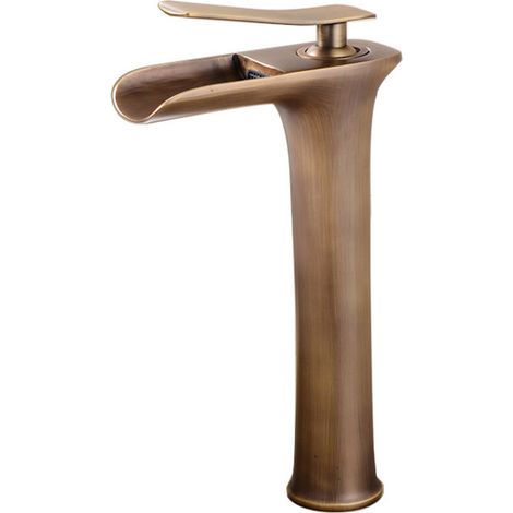 Robinet pour vasque antique laiton Haut Robinet de Lavabo