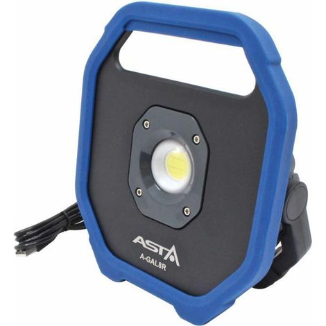 Lampada ricaricabile Asta destand, LED COB 1100lm, ideale per l'illuminazione professionale, design portatile, alta efficienza, luce potente, facile deda usare e versatile per lavori dettagliati.
