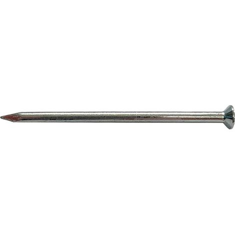 Scatola da 500 unità di punte CP Ø2,5x40mm in acciaio zincato