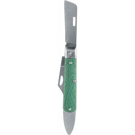 Couteau à greffer, couteau pliable en acier à haute teneur en carbone avec poignée ergonomique pour jardinier fruitier cadeau de jardinage parfait pour les jardiniers (1/5)